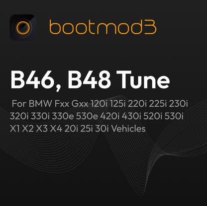 bootmod3 B48 B46 Tune – For BMW 120i 125i 220i 225i 230i 320i 330i 330e 530e 420i 430i 520i 530i X1 X2 X3 X4 20i 25i 30i Vehicles (Fxx Gxx)