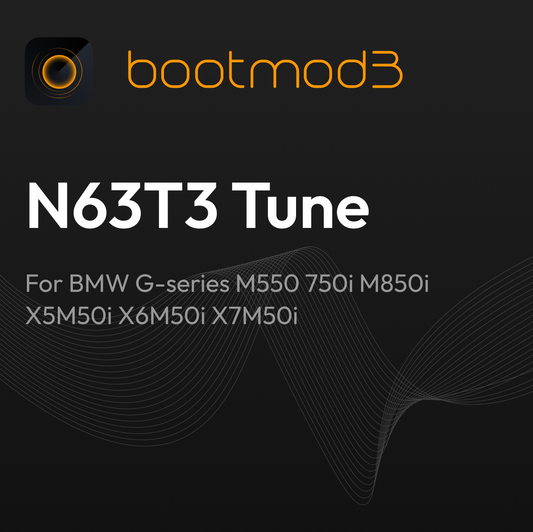 bootmod3 N63T3 Tune – BMW M550i 750i M850i X5 M50i X6 M50i X7 M50i (G30 G11 G12 G14 G15 G16 G05 G06 G07)