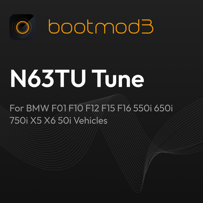 bootmod3 N63TU Tune – BMW 550i 650i 750i X5 50i X6 50i (F01 F10 F12 F15 F16)
