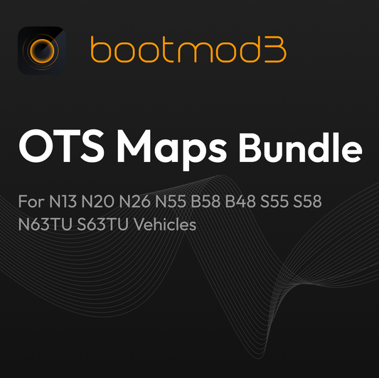 bootmod3 OTS Maps Bundle – For BMW & MINI (N13 N20 N26 N55 B48 B58 S55 S58 N63TU S63TU)