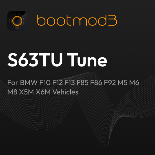 bootmod3 S63TU Tune – For BMW F10 F12 F13 F85 F86 F92 M5 M6 M8 X5M X6M