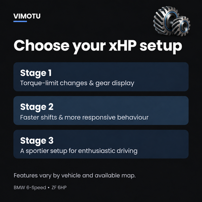 xHP Gearbox Tune – BMW 6-Speed Automatic (ZF 6HP)