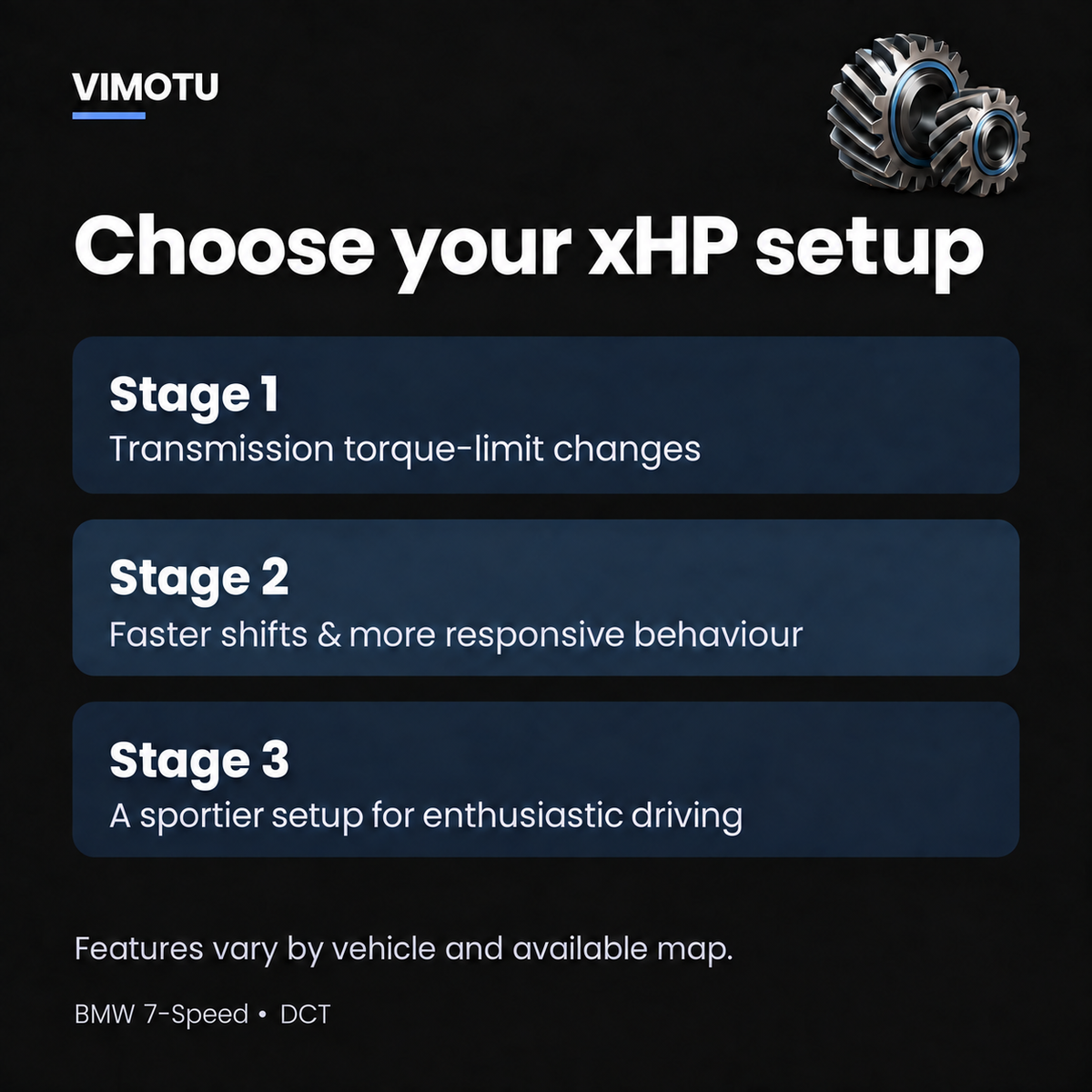 xHP Gearbox Tune – BMW 7-Speed DCT