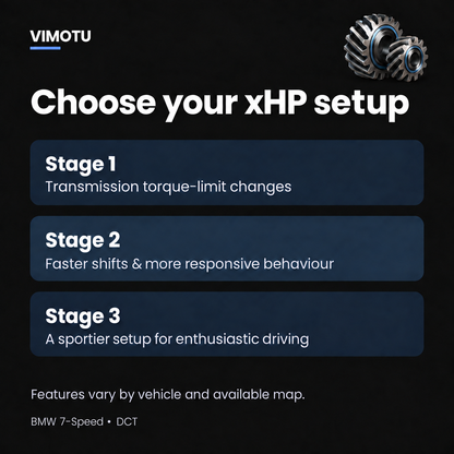xHP Gearbox Tune – BMW 7-Speed DCT
