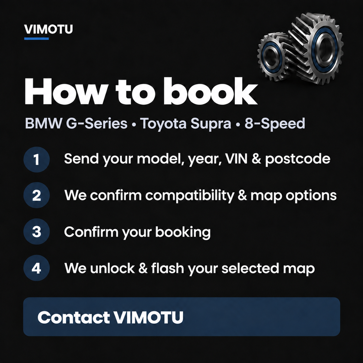 xHP Gearbox Tune – BMW G-Series & Toyota Supra (8-Speed)